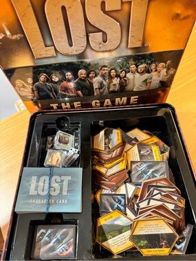 Lost The Game Character Card & Token Set - Yellow Brown